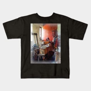 Building Trades - Blacksmith Shop Near Windows Kids T-Shirt